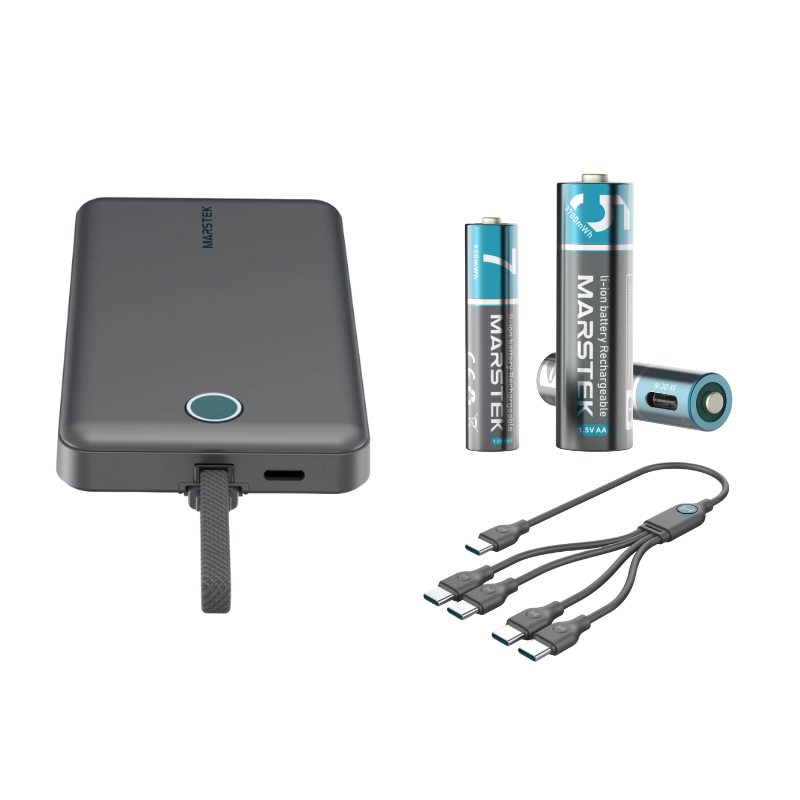 Powerbank et piles rechargeables