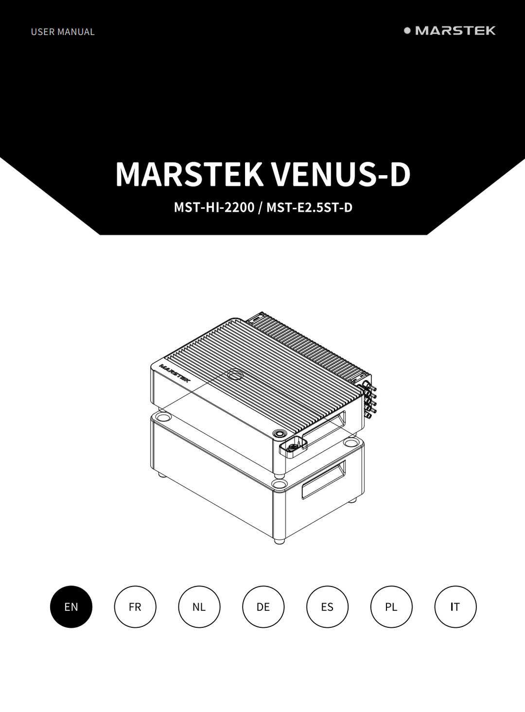 Manuel d'utilisation Marstek Venus-D