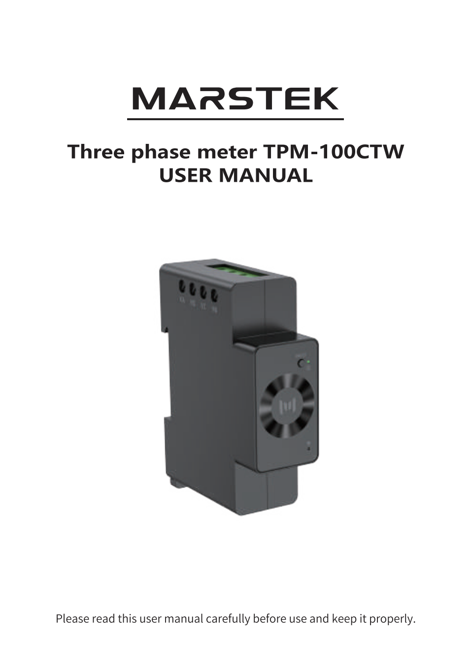 Manuel d'utilisation Marstek CT002