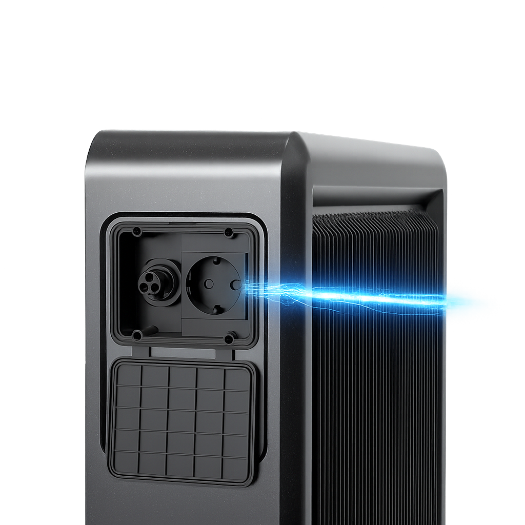 Venus E - Quel est le temps de commutation en cas de coupure (mode EPS)?