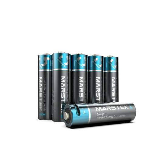 Batteries Rechargeables Li-ion AA / AAA – Haute Capacité & Longue Durée
