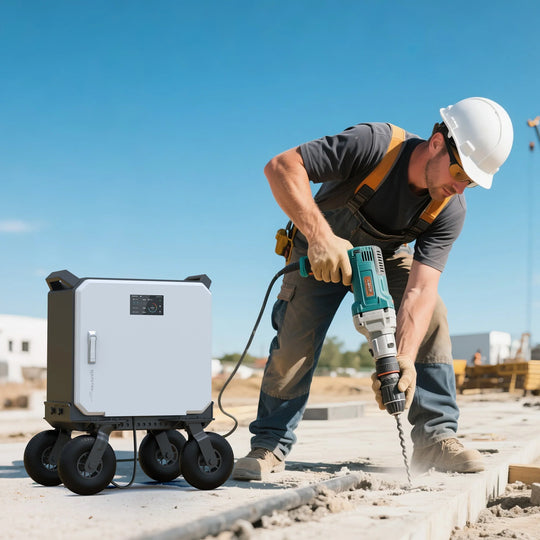 MARSTEK M5000 – Station d’Énergie Portable 5 kW (Capacité extensible jusqu’à ~15,3 kWh)