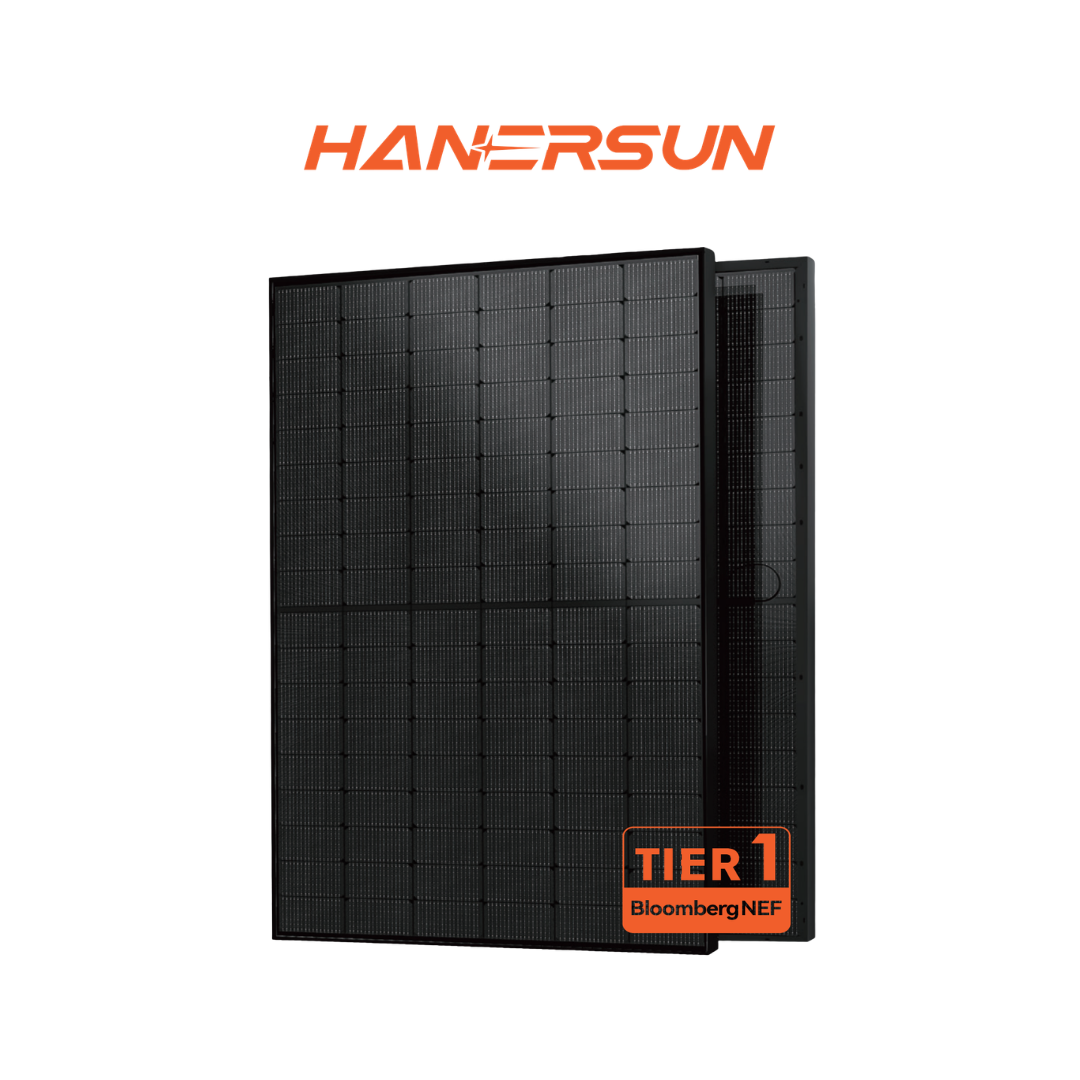 Hanersun - Panneau bifacial 500W N-TOPCon full black